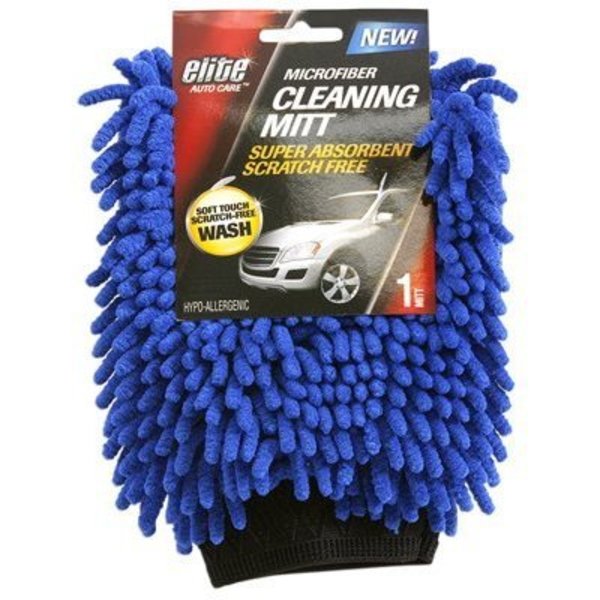 Elite Auto Care Mitt Cleaning Auto Microfiber 8982